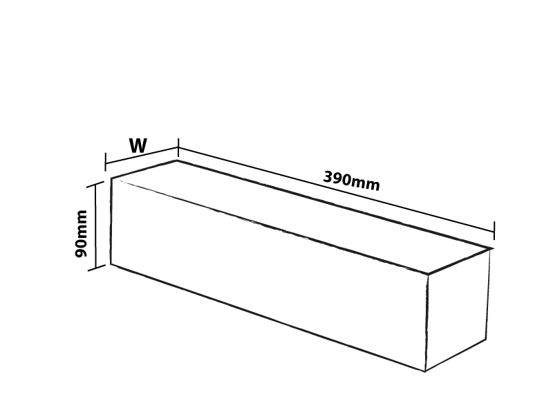 10CM Half-High Solid Block