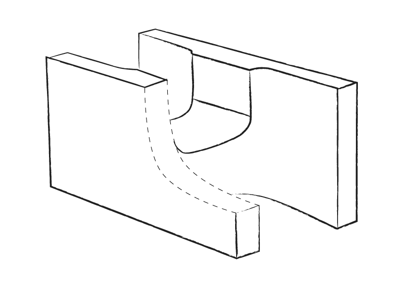 20CM H Block