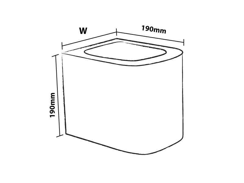 20CM Double Bullnose Half