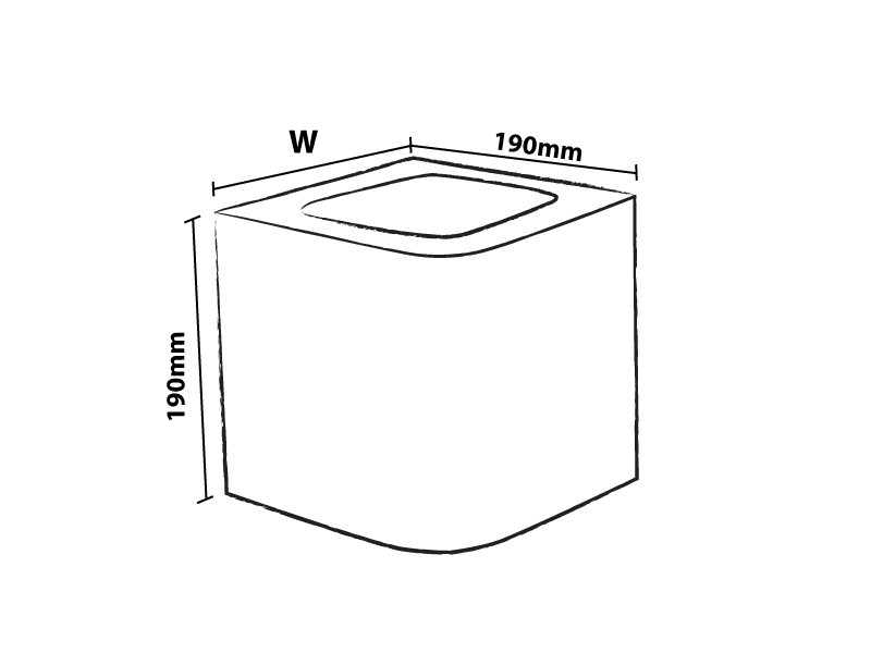 20CM Single Bullnose Half