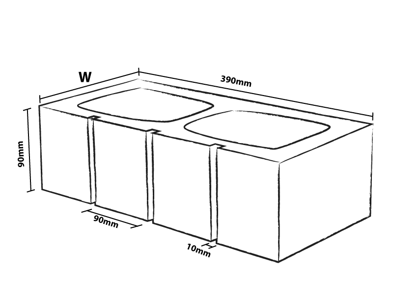 10CM Standard Block